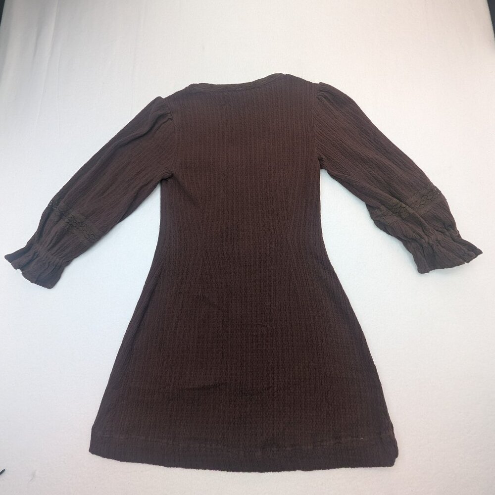 NWT New With Tag Free People Free-est jules mini dress -Brown Size Xs - Picture 4 of 11